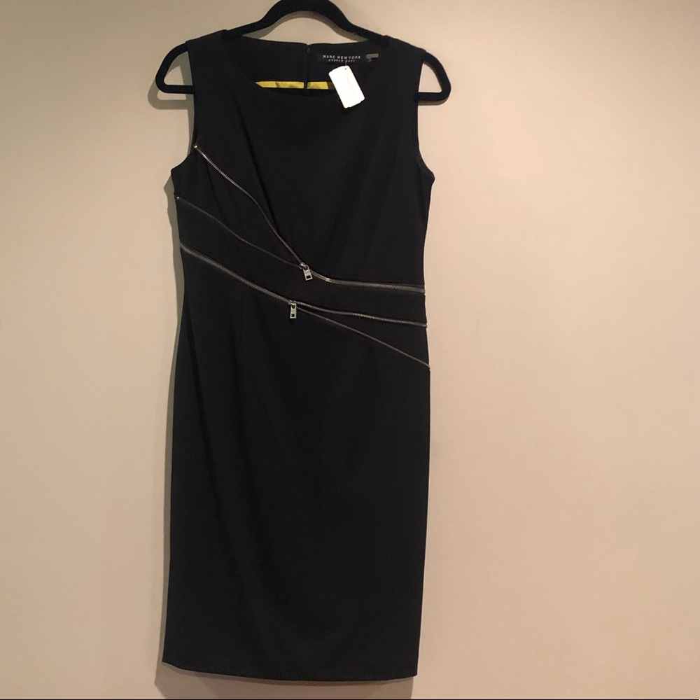 MARC New York | Andrew Marc dress w/zipper detail